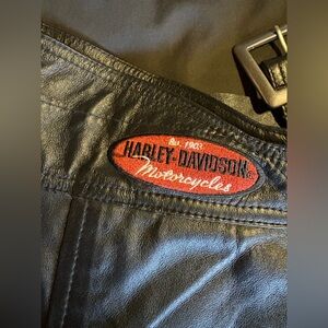 Women’s Small Chaps Leather Harley-Davidson Black Riding Gear